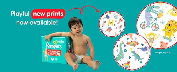 Pampers Cruisers 360 Diapers - Size 6