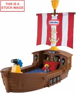 Kids & Toddler Pirate Ship/Boat Bed (Little Tikes)