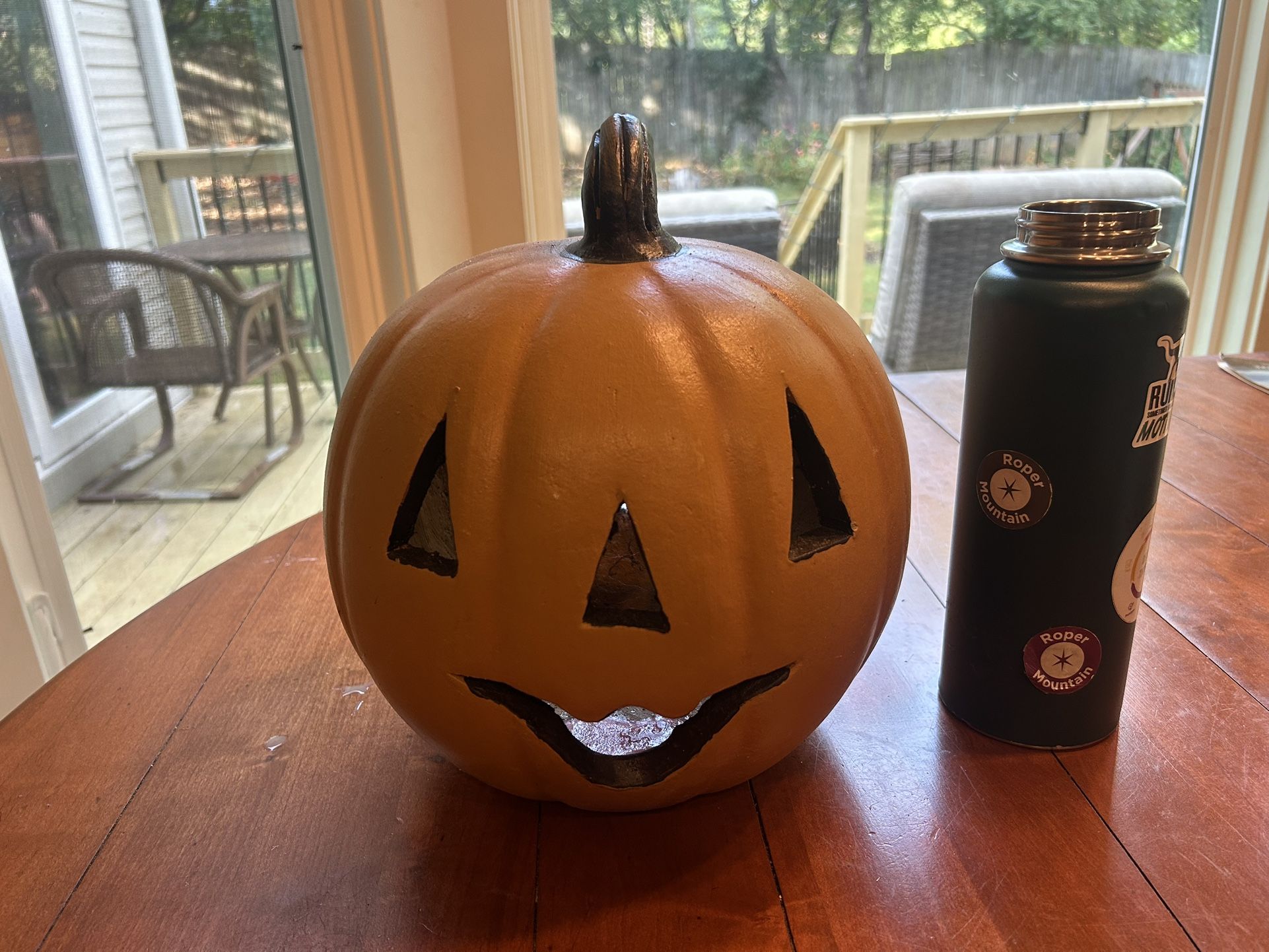 Solid Clay Pumpkin