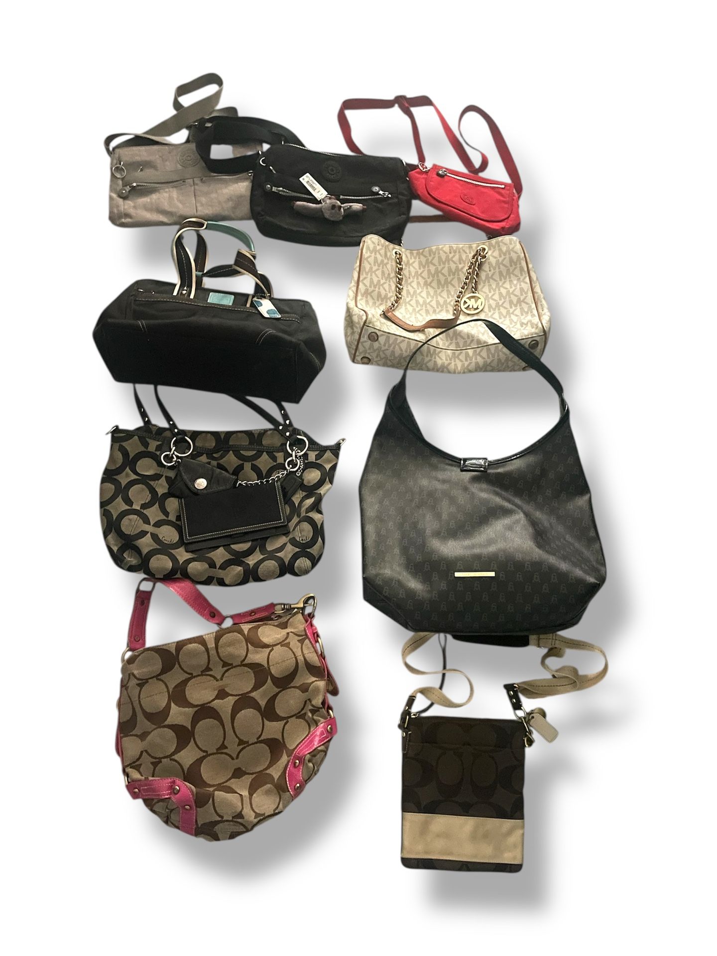 Purse Lot Coach, Micheal Kors, Steve Madden, And Kipling Bags