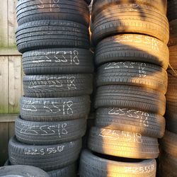 225/55/18 double lifetime supply