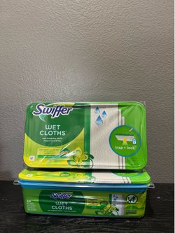 Swiffer wet cloths (24 cloths each)