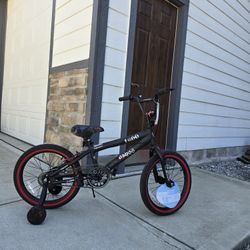 " Kent Bicycle Abyss Freestyle BMX Bicycle, FitsRiders 3'2"-4'2", ,Gray, Child,Unisex