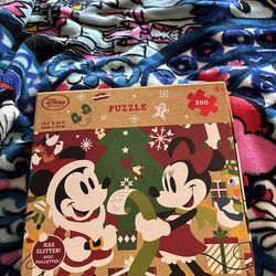 Disney Puzzle Minnie & Mickey Mouse
