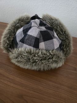 Boys Eddie Bauer Faux Fur Trapper Winter Hat — Size 10/12