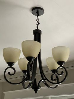 5 light chandelier