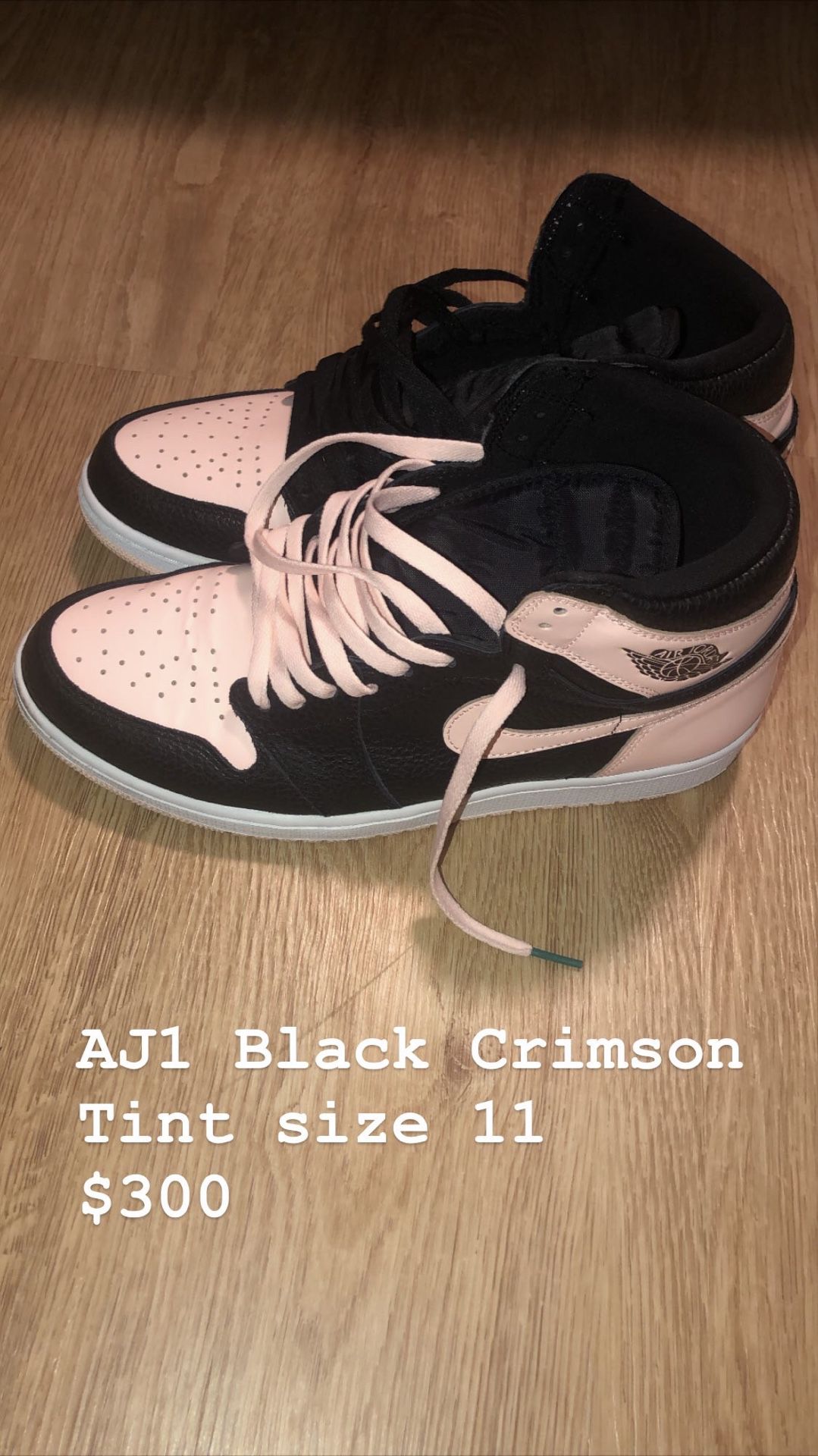 Air Jordan 1 “Black Crimson Tint”