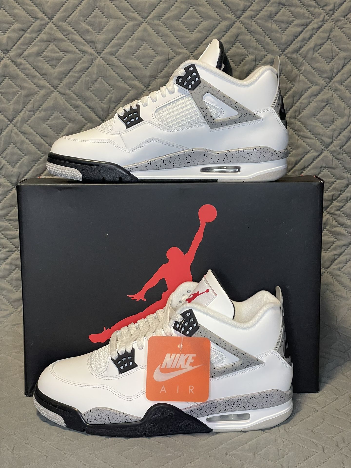 Air Jordan 4 Retro OG ‘White Cement’ 2025 (Men Size 10)