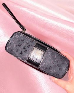 Black Liz Claiborne Wristlet Clutch Wallet