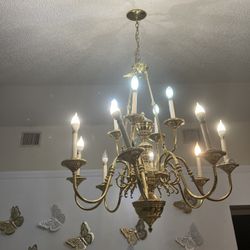 Chandelier And Table Only $80