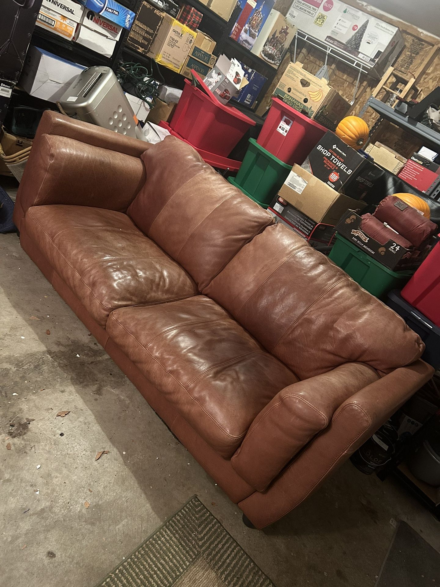 Leather Couch