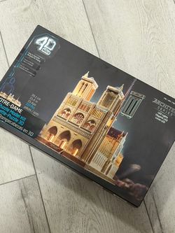 3D Notre Dame Puzzle