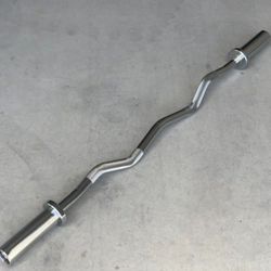 New Ez Curl Bar Barbell For Your Weights 