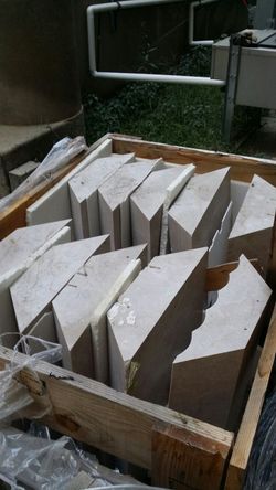 Marble columns