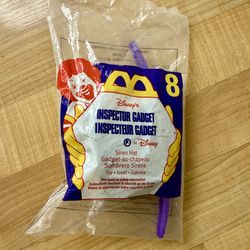 Vintage 1999 McDonalds Happy Meal Toy - Disney’s Inspector Gadget #8 Siren Hat