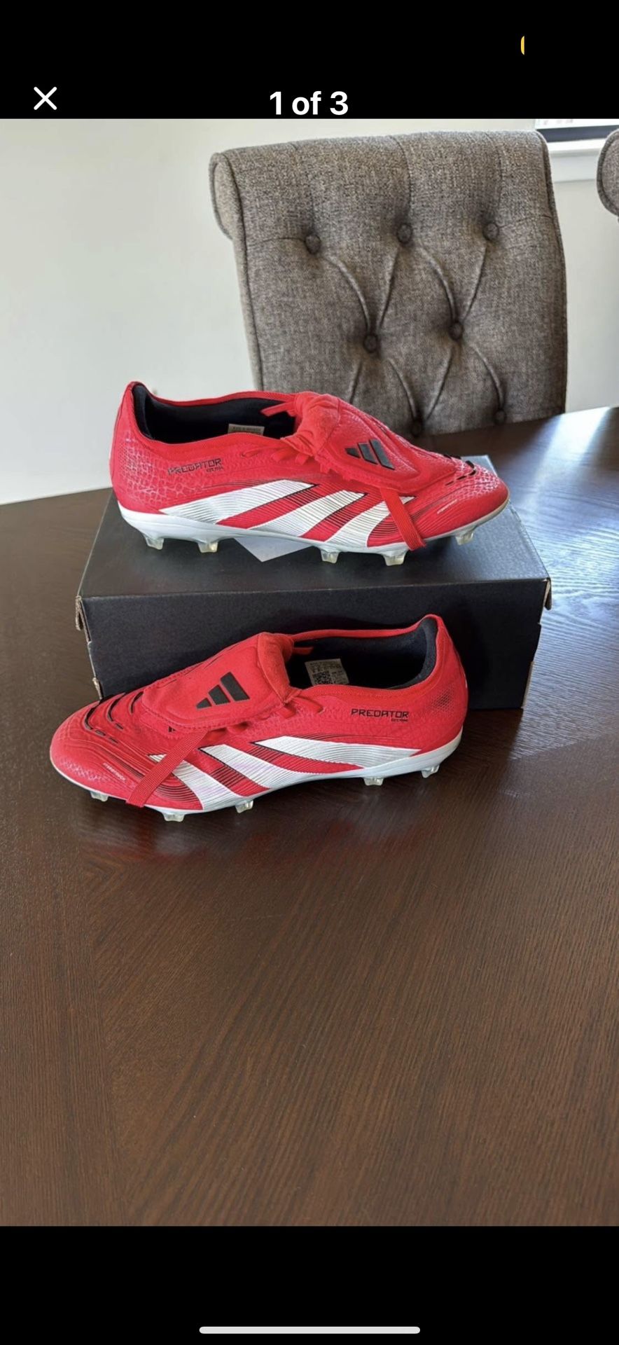 ADDIDAS PREDATOR PRO SIZE 9