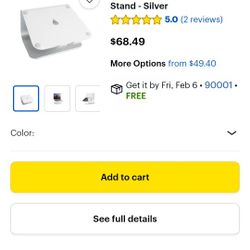 Rain Design - mStand Laptop Stand - Silver, Gold