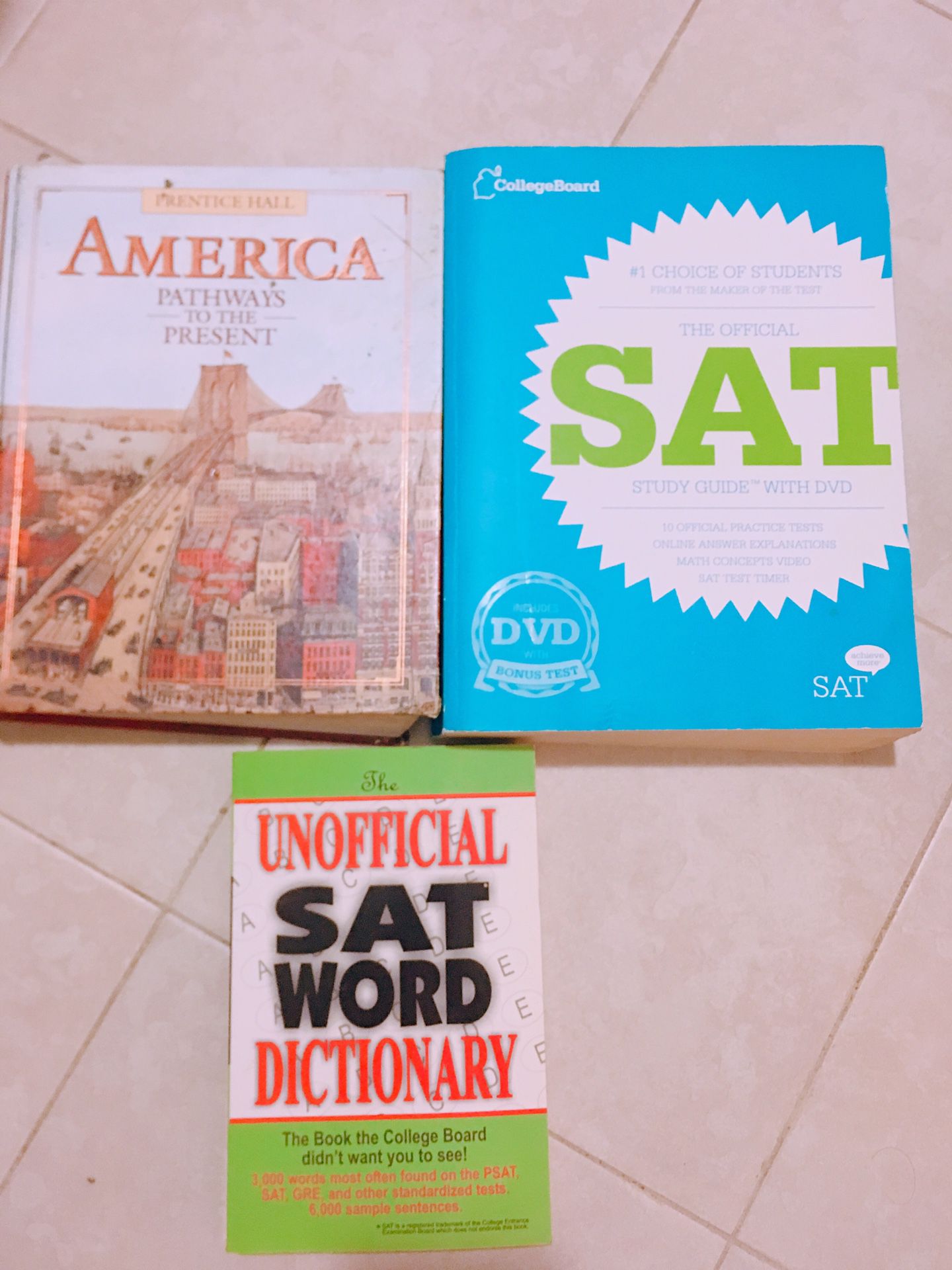 SAT Prep & Word book