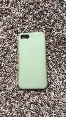 Green iPhone SE phone case