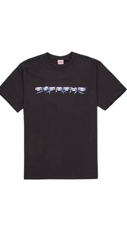 Supreme skull spellout tee