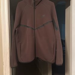 Brown Nike Tech Jacket