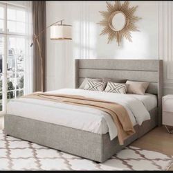 Lift Up Queen Bed Frame