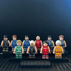 NBA Basketball Lego Compatible Minifigure Toy Lot