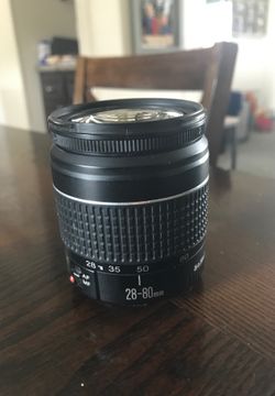 Canon 28-80mm lens