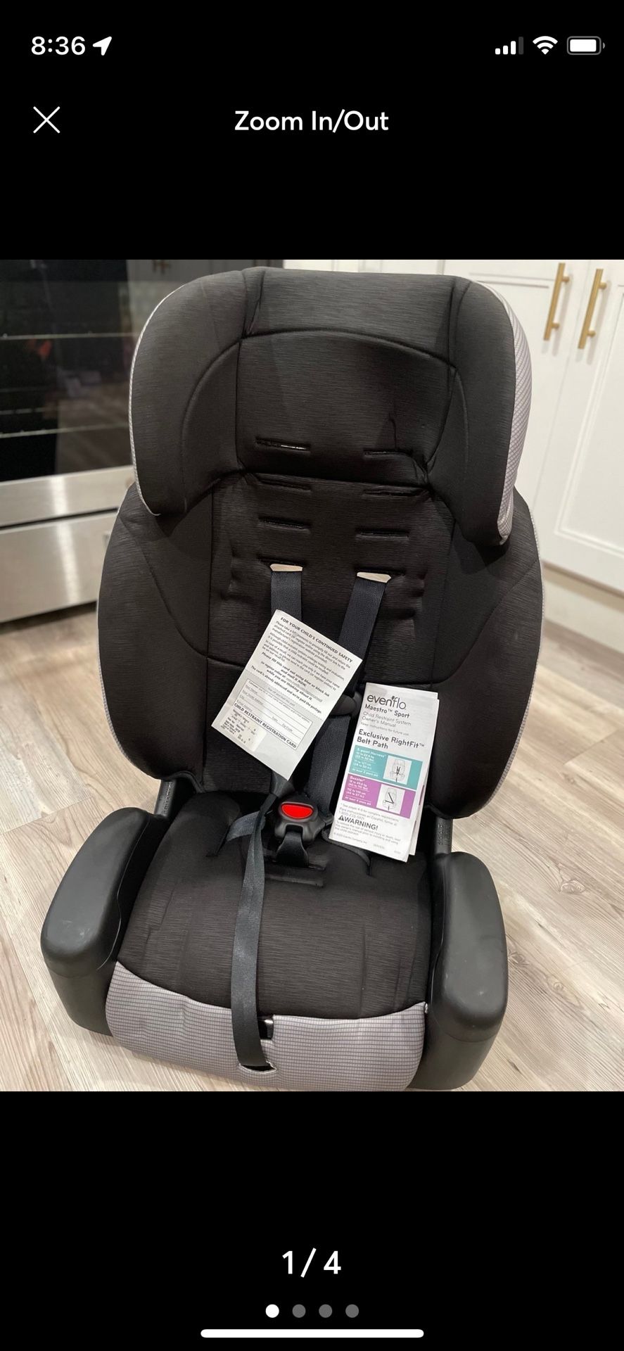 Evenflo Maestro Sport Car seat Exp 3.26.29