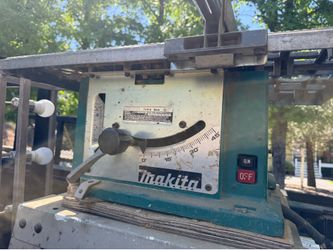 Malita Table saw with stand