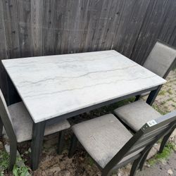 Free Table With Chairs 