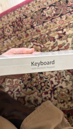Apple keyboard with number keypad USB 2.0 unopened still brand new