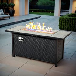 54'' Rectangle Propane Fire Pit Table