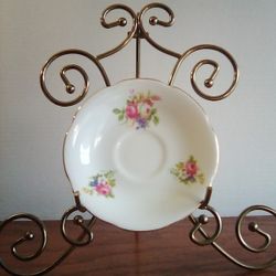 Royal Stuart Bone China Saucer Rose Bouquets