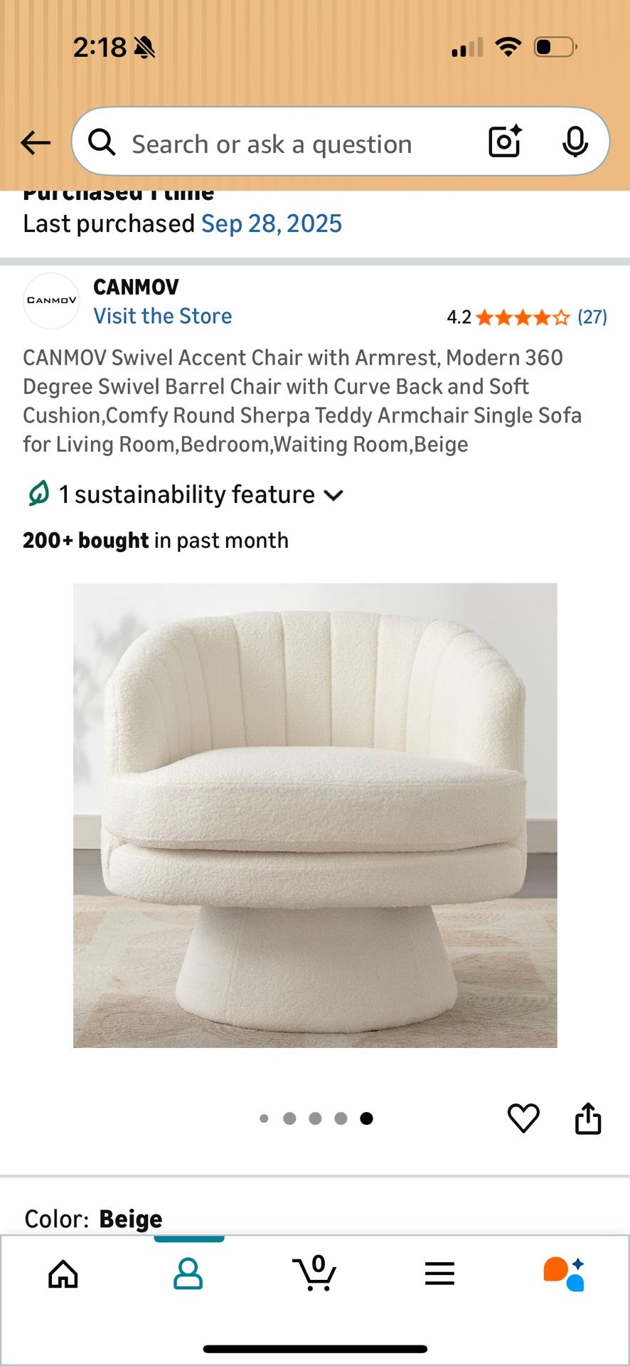 Swivel Chair