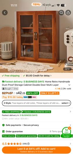 Wooden Cabinet