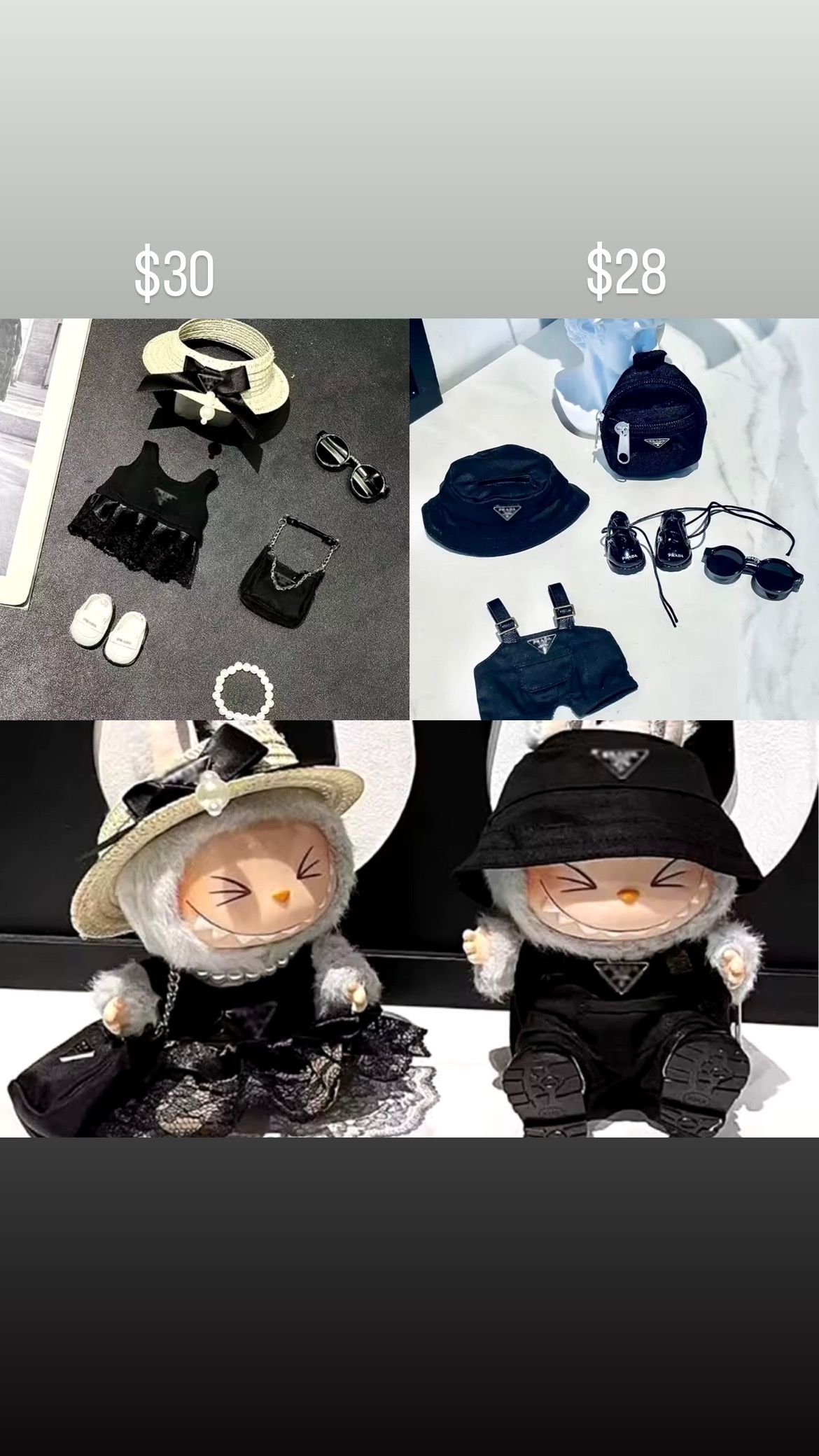 Labubu Prada Outfit