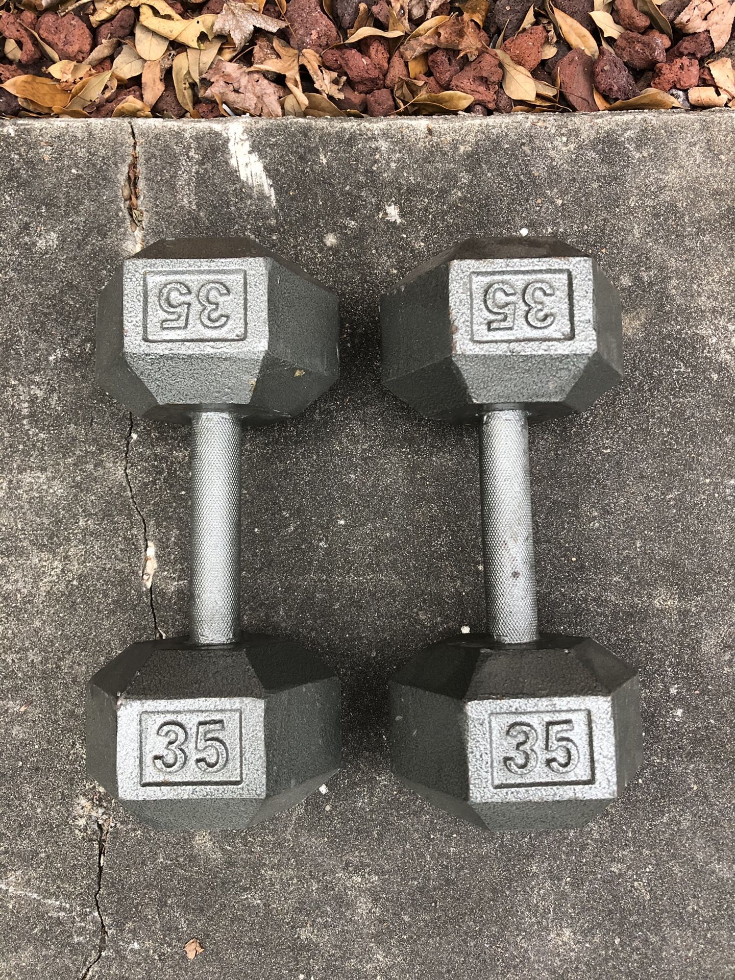 Dumbbells 35 lbs