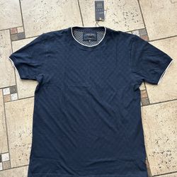 NWT Nickel & Iron Men's 100% cotton Navy T-Shirt size XL