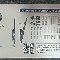 ⸻  Core Innovations 30”–90” Tilting TV Wall Mount – BRAND NEW