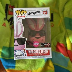 Funko Pop Ad icons Energizer Bunny #73 Flocked Gamestop Exclusive