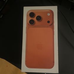iPhone 17 Pro Orange 