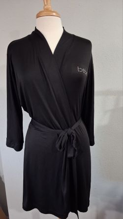 Bebe Robe with Crystal Logo