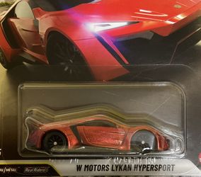 Hot Wheels Premium Fast & Furious W Motors Lykan Hypersport