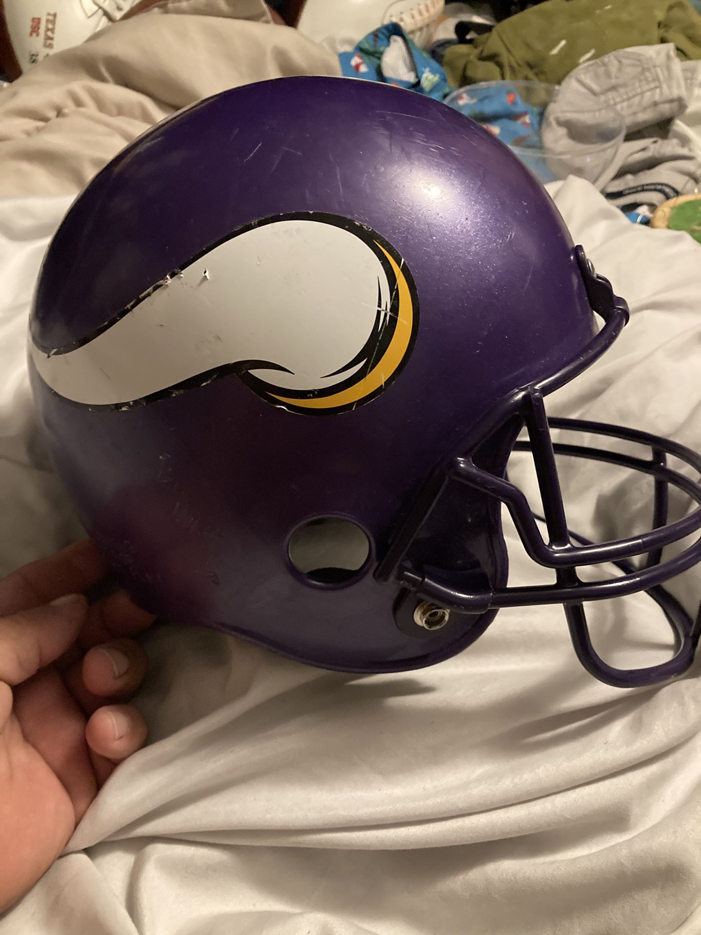 Minnesota Vickings Helmet ( For Display )