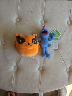 Digimon and Sesame Street Plush Toy Bundle