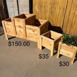 Handmade Cedar Planter Box