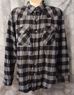 Vintage Dakota by Five Brother Flannel Shirt sz 2XL