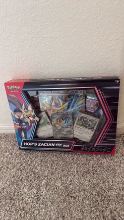 Pokemon Hops Zacian EX box