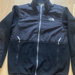 Youth XL THE NORTH FACE Fleece Black Zip Jacket